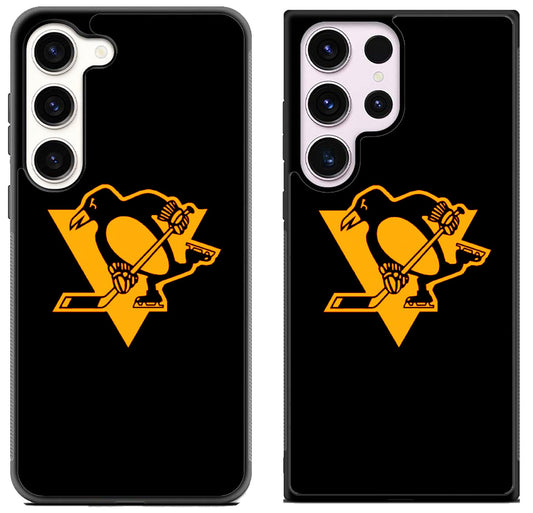 Pittsburgh Penguins Black Samsung Galaxy S23 | S23+ | S23 Ultra Case