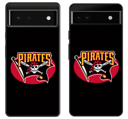 Pittsburgh Pirates Black Google Pixel 6 | 6A | 6 Pro Case