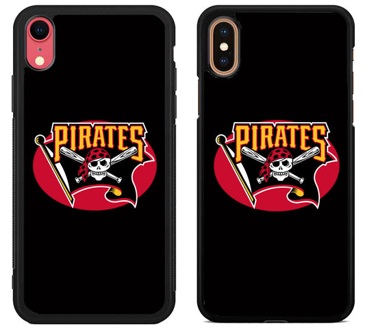Pittsburgh Pirates Black iPhone X | Xs | Xr | Xs Max Case