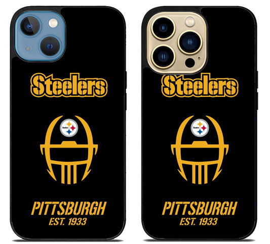 Pittsburgh Steelers Black iPhone 14 | 14 Plus | 14 Pro | 14 Pro Max Case