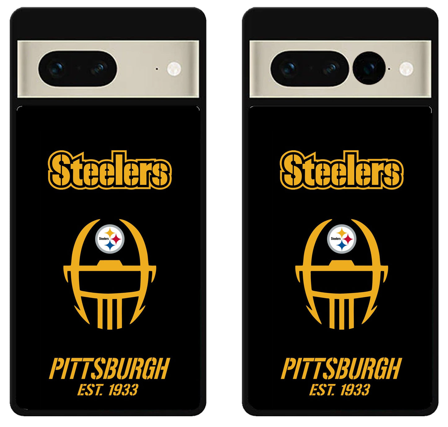 Pittsburgh Steelers Black Google Pixel 7 | 7 Pro Case