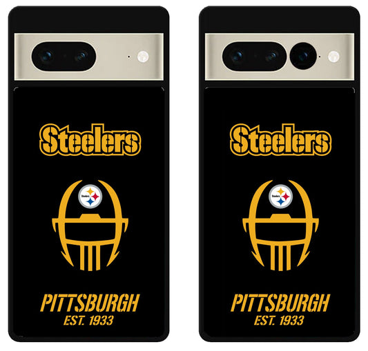 Pittsburgh Steelers Black Google Pixel 7 | 7 Pro Case