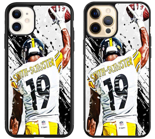 Pittsburgh Steelers JuJu Smith Schuster  iPhone 12 | 12 Mini | 12 Pro | 12 Pro Max Case