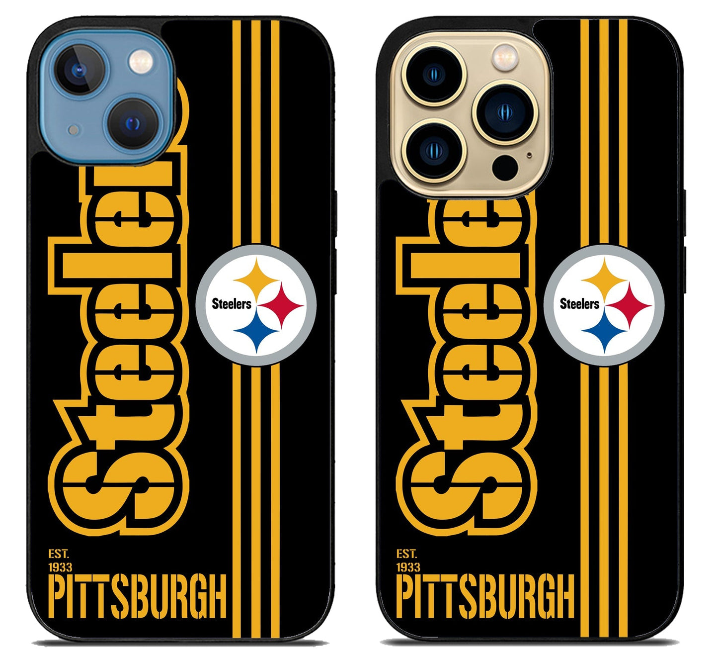 Pittsburgh Steelers Logo iPhone 14 | 14 Plus | 14 Pro | 14 Pro Max Case