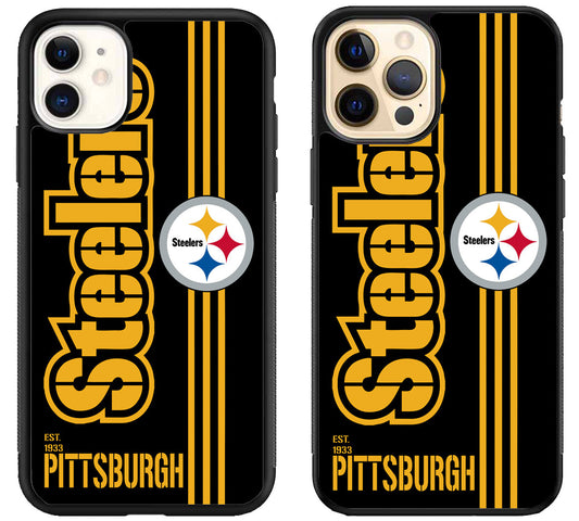 Pittsburgh Steelers Logo Cool iPhone 12 | 12 Mini | 12 Pro | 12 Pro Max Case