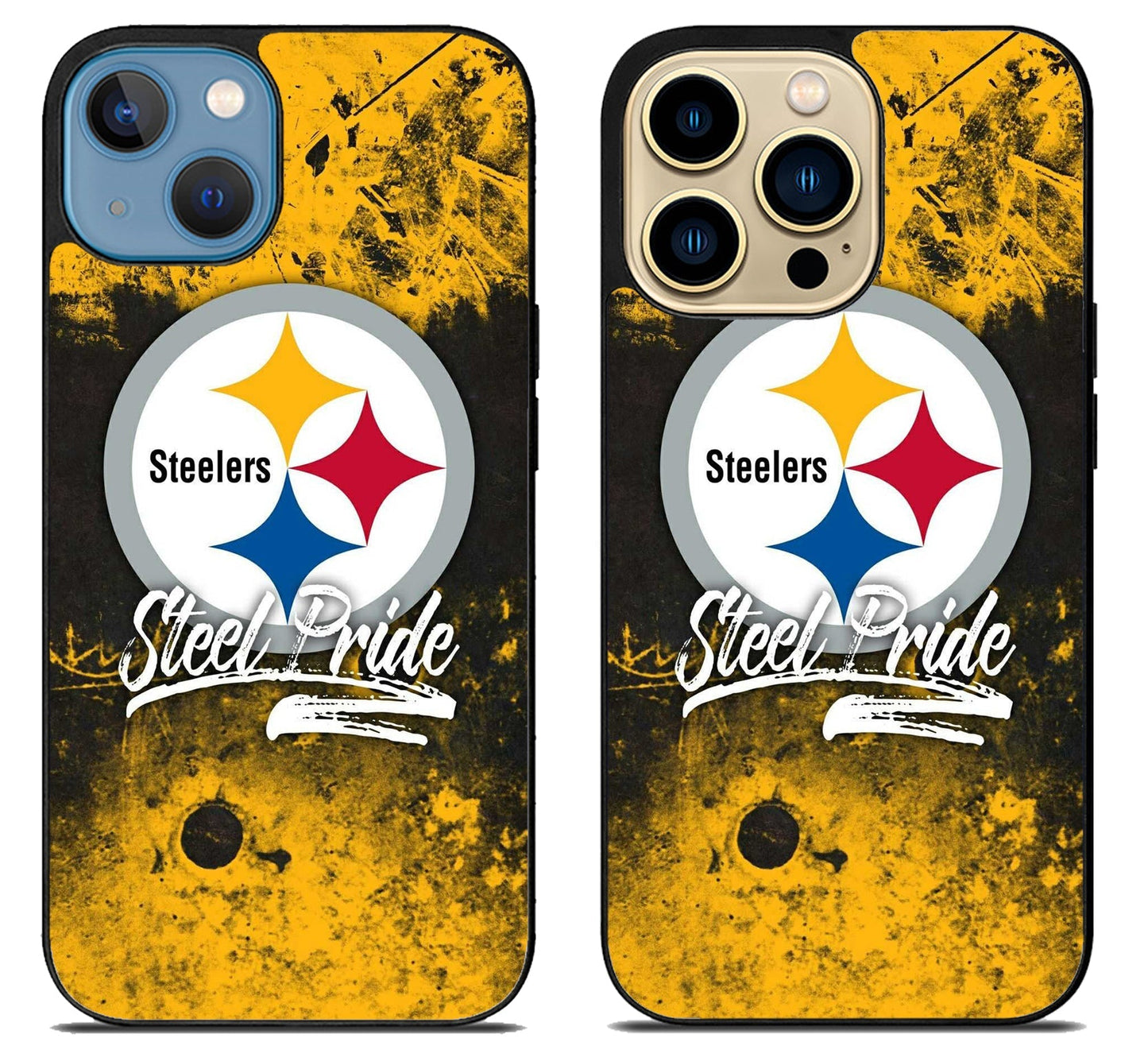 Pittsburgh Steelers Steel Pride iPhone 14 | 14 Plus | 14 Pro | 14 Pro Max Case