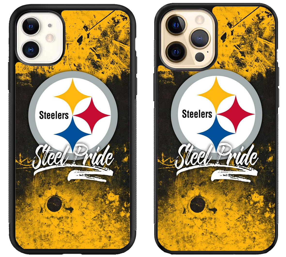 Pittsburgh Steelers Steel Pride iPhone 12 | 12 Mini | 12 Pro | 12 Pro Max Case