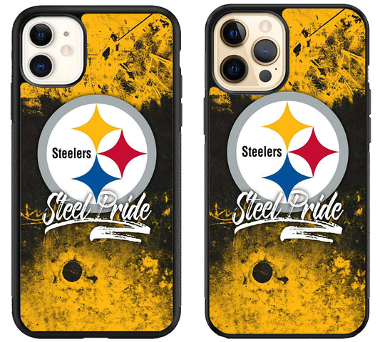 Pittsburgh Steelers Steel Pride iPhone 12 | 12 Mini | 12 Pro | 12 Pro Max Case