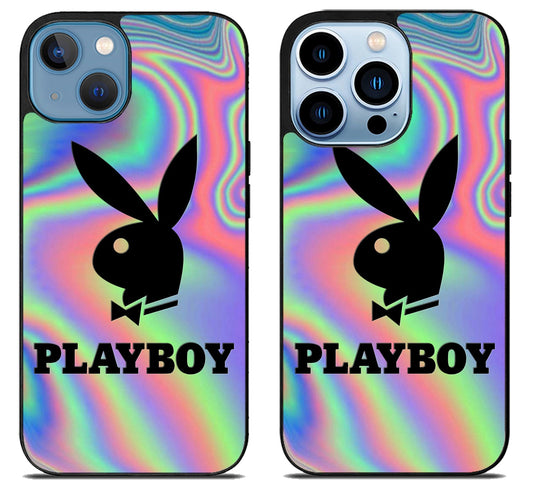 Play Bunny Holographic iPhone 13 | 13 Mini | 13 Pro | 13 Pro Max Case