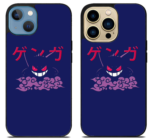 Pokemon Gengar iPhone 14 | 14 Plus | 14 Pro | 14 Pro Max Case