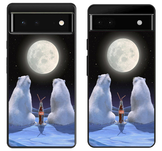 Polar bears coca cola Google Pixel 6 | 6A | 6 Pro Case