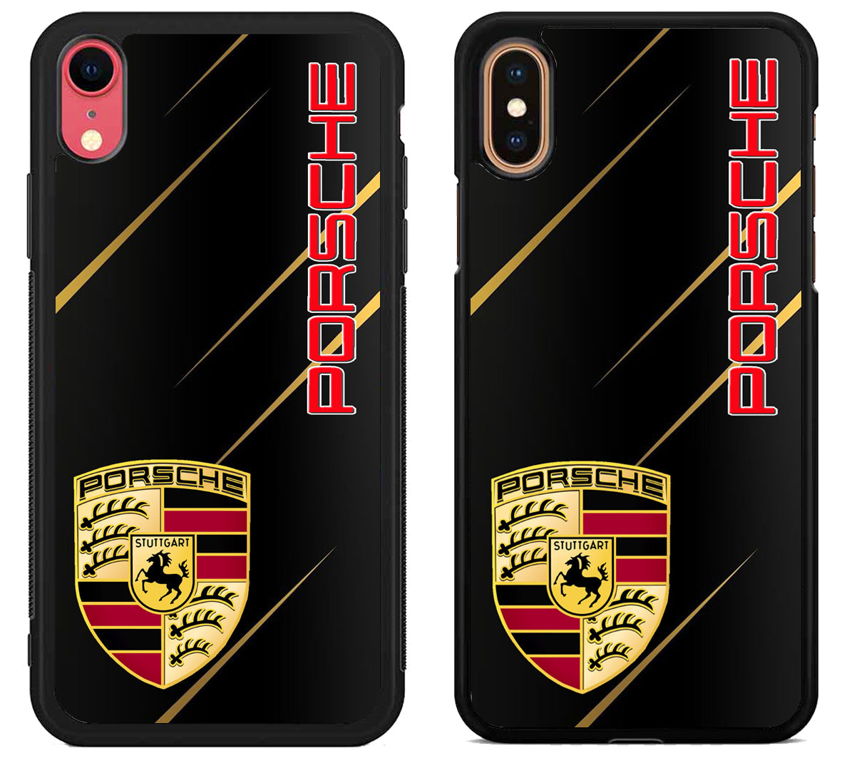 Porsche Black Cover iPhone X | Xs | Xr | Xs Max Case