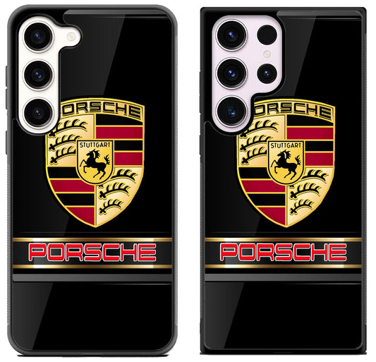 Porsche Black Metallic Samsung Galaxy S23 | S23+ | S23 Ultra Case