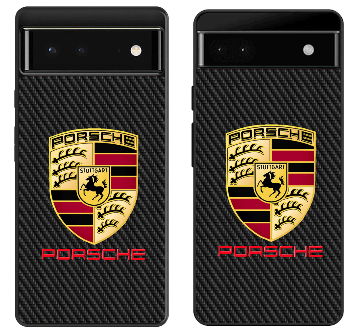Porsche Carbon Logo Google Pixel 6 | 6A | 6 Pro Case
