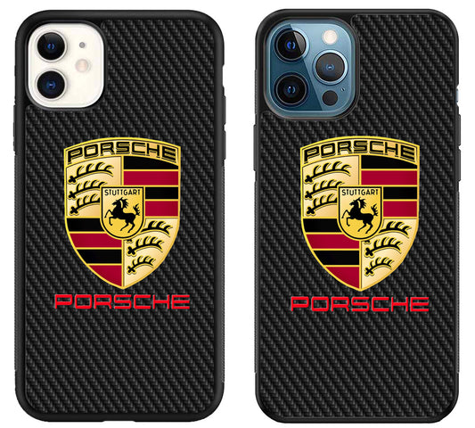 Porsche Carbon Logo iPhone 11 | 11 Pro | 11 Pro Max Case