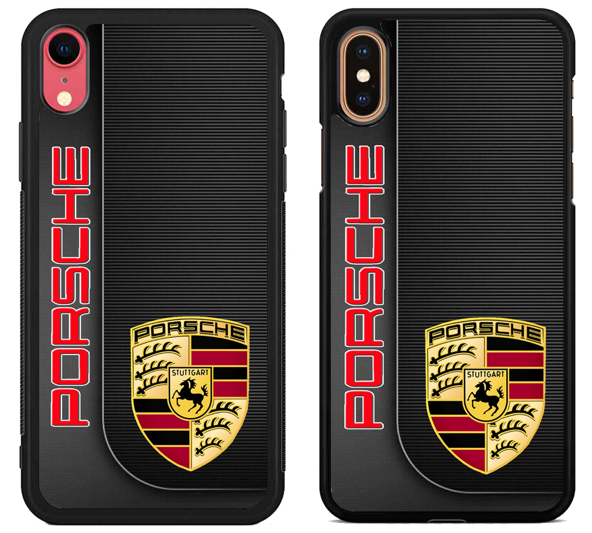 Porsche Red Black iPhone X | Xs | Xr | Xs Max Case
