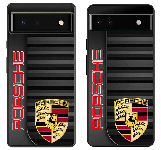Porsche Red Black Google Pixel 6 | 6A | 6 Pro Case