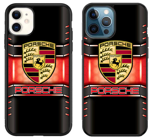 Porsche Logo Metallic iPhone 11 | 11 Pro | 11 Pro Max Case