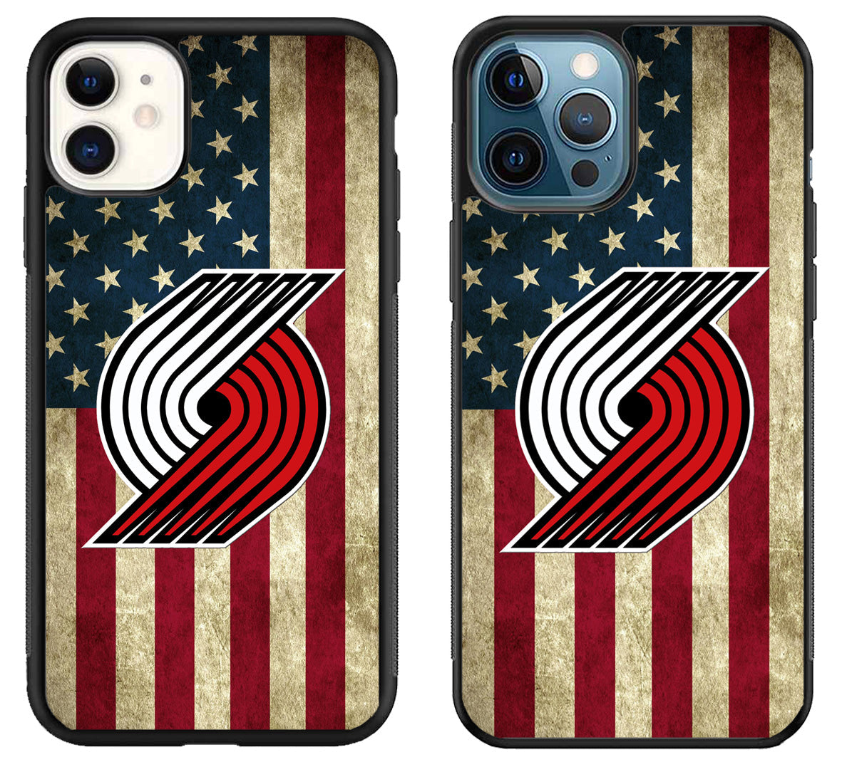 Portland Trail Blazers Logo Flag iPhone 11 | 11 Pro | 11 Pro Max Case