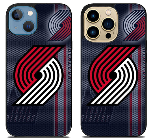 Portland Trail Blazers Logo iPhone 14 | 14 Plus | 14 Pro | 14 Pro Max Case