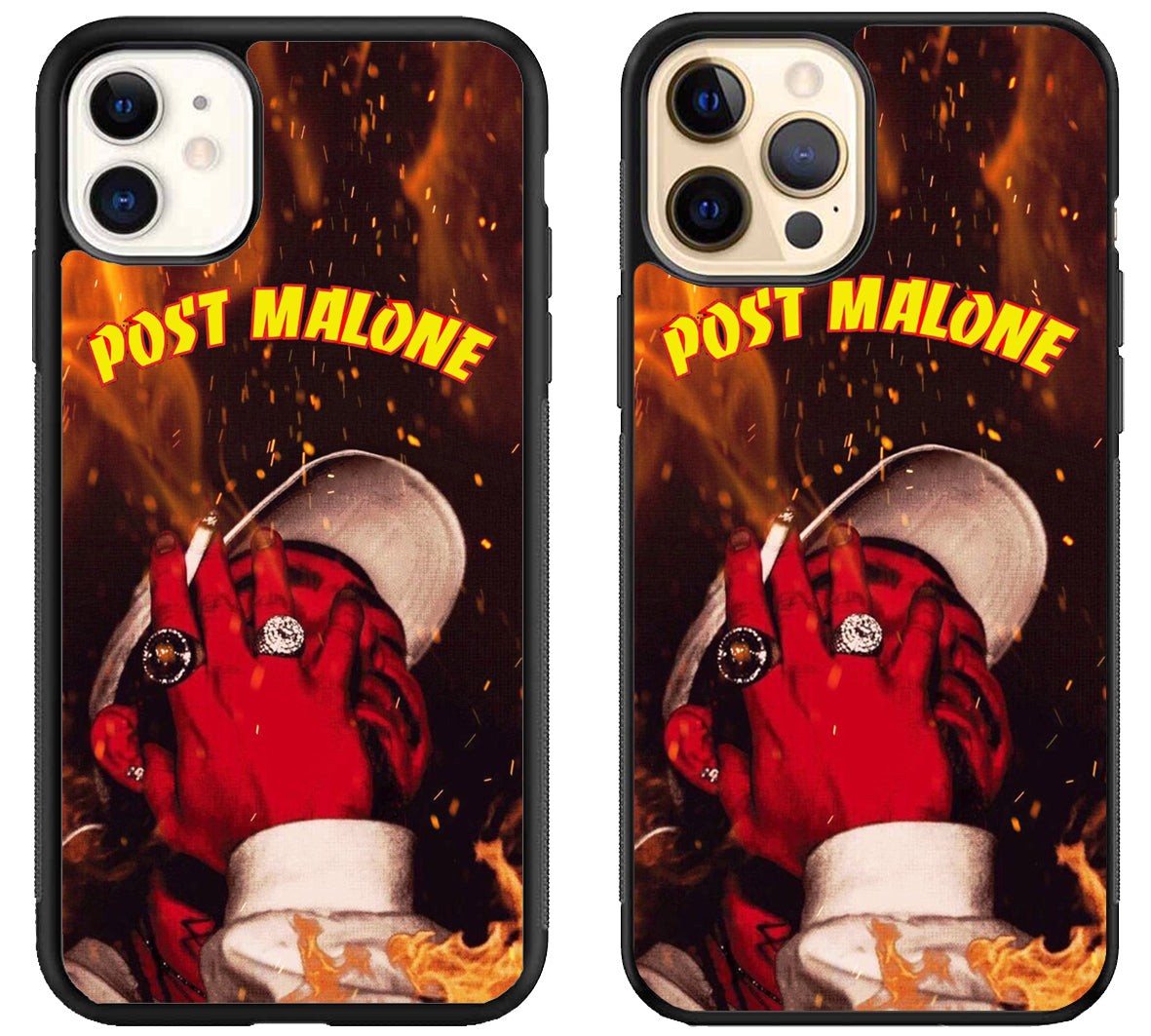 Post Malone Stylish iPhone 12 | 12 Mini | 12 Pro | 12 Pro Max Case