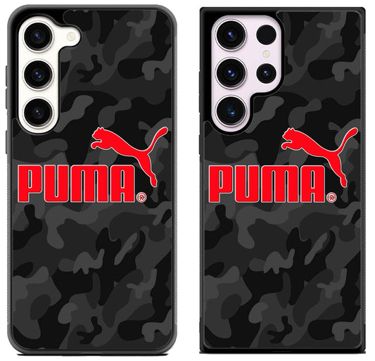 Puma Red Black Camo Samsung Galaxy S23 | S23+ | S23 Ultra Case