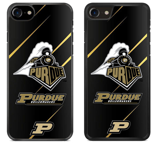 Purdue Boilermakers Black iPhone SE 2020 | iPhone SE 2022 Case