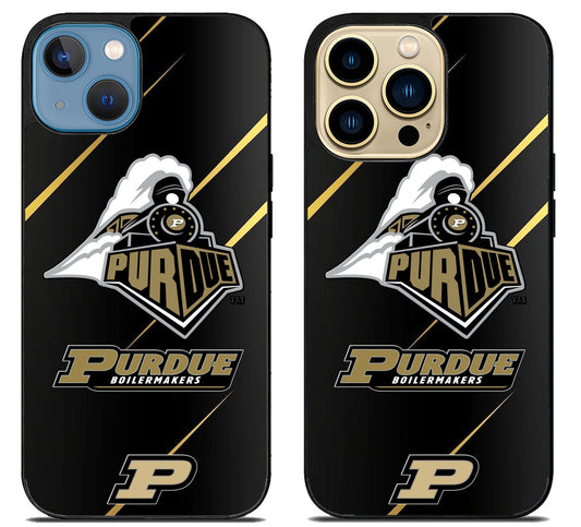 Purdue Boilermakers Black iPhone 14 | 14 Plus | 14 Pro | 14 Pro Max Case