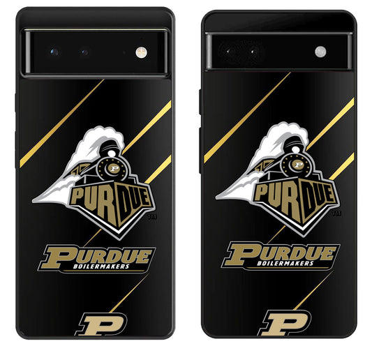 Purdue Boilermakers Black Google Pixel 6 | 6A | 6 Pro Case