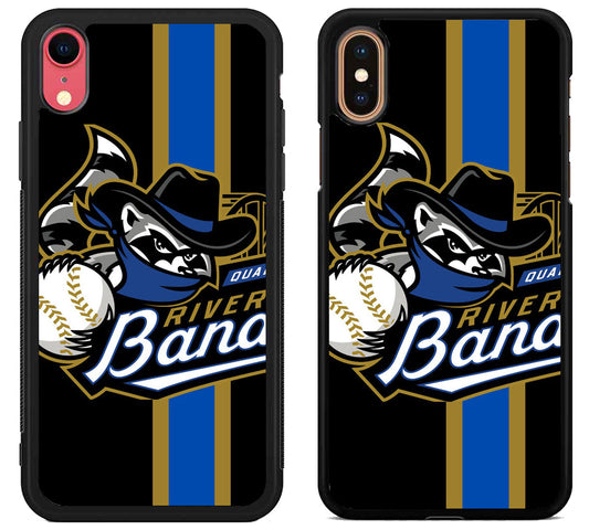 Quad Cities River Bandits Wallpaper iPhone X | Xs | Xr | Xs Max Case