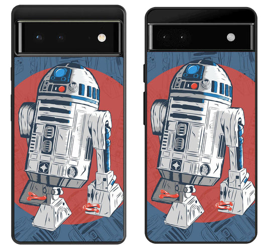 R2D2 Star Wars Background Google Pixel 6 | 6A | 6 Pro Case