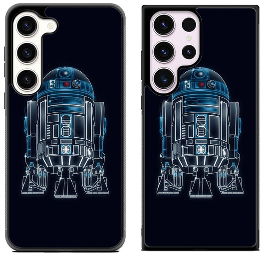 R2D2 Star Wars Black Samsung Galaxy S23 | S23+ | S23 Ultra Case