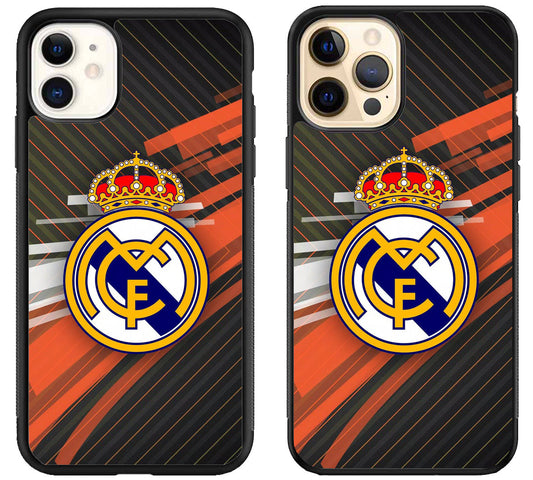 Real Madrid Logo iPhone 12 | 12 Mini | 12 Pro | 12 Pro Max Case