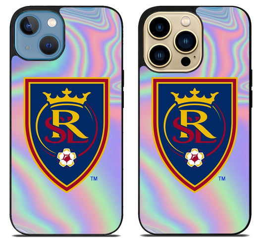 Real Salt Lake Holographic iPhone 14 | 14 Plus | 14 Pro | 14 Pro Max Case