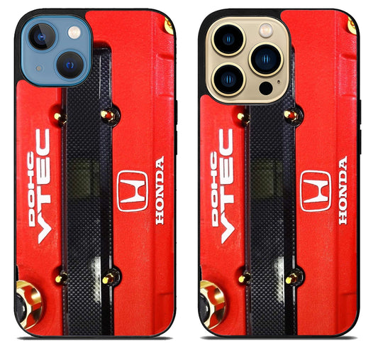 Red Engine Honda Vtec iPhone 14 | 14 Plus | 14 Pro | 14 Pro Max Case