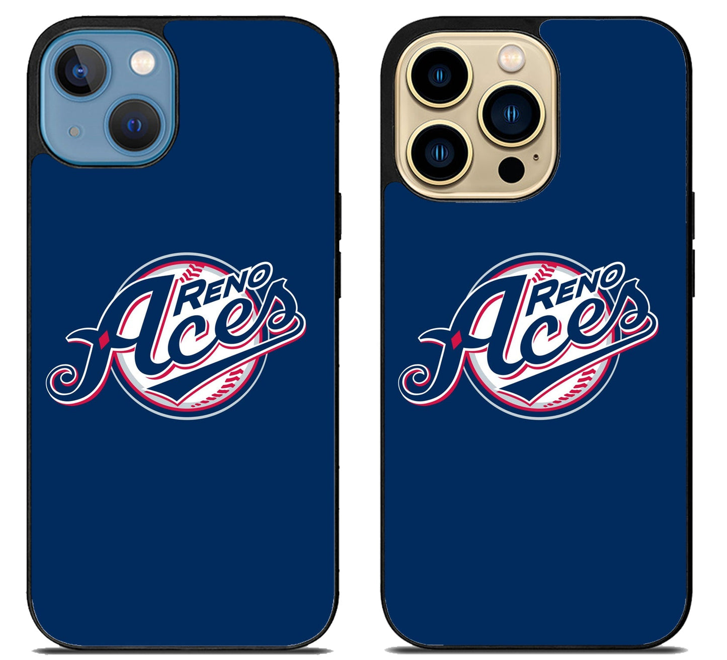 Reno Aces Baseball Blue iPhone 14 | 14 Plus | 14 Pro | 14 Pro Max Case