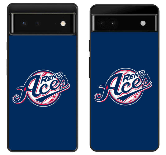 Reno Aces Baseball Blue Google Pixel 6 | 6A | 6 Pro Case