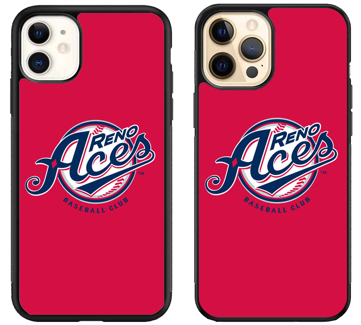 Reno Aces Baseball Red Logo iPhone 12 | 12 Mini | 12 Pro | 12 Pro Max Case