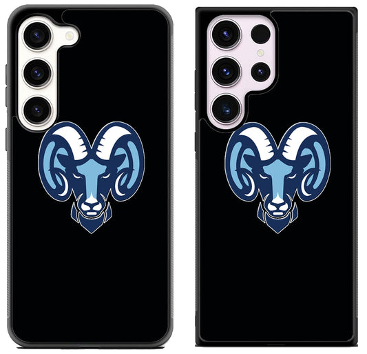 Rhode Island Rams Black Samsung Galaxy S23 | S23+ | S23 Ultra Case