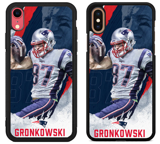 Rob Gronkowski Wallpaper iPhone X | Xs | Xr | Xs Max Case