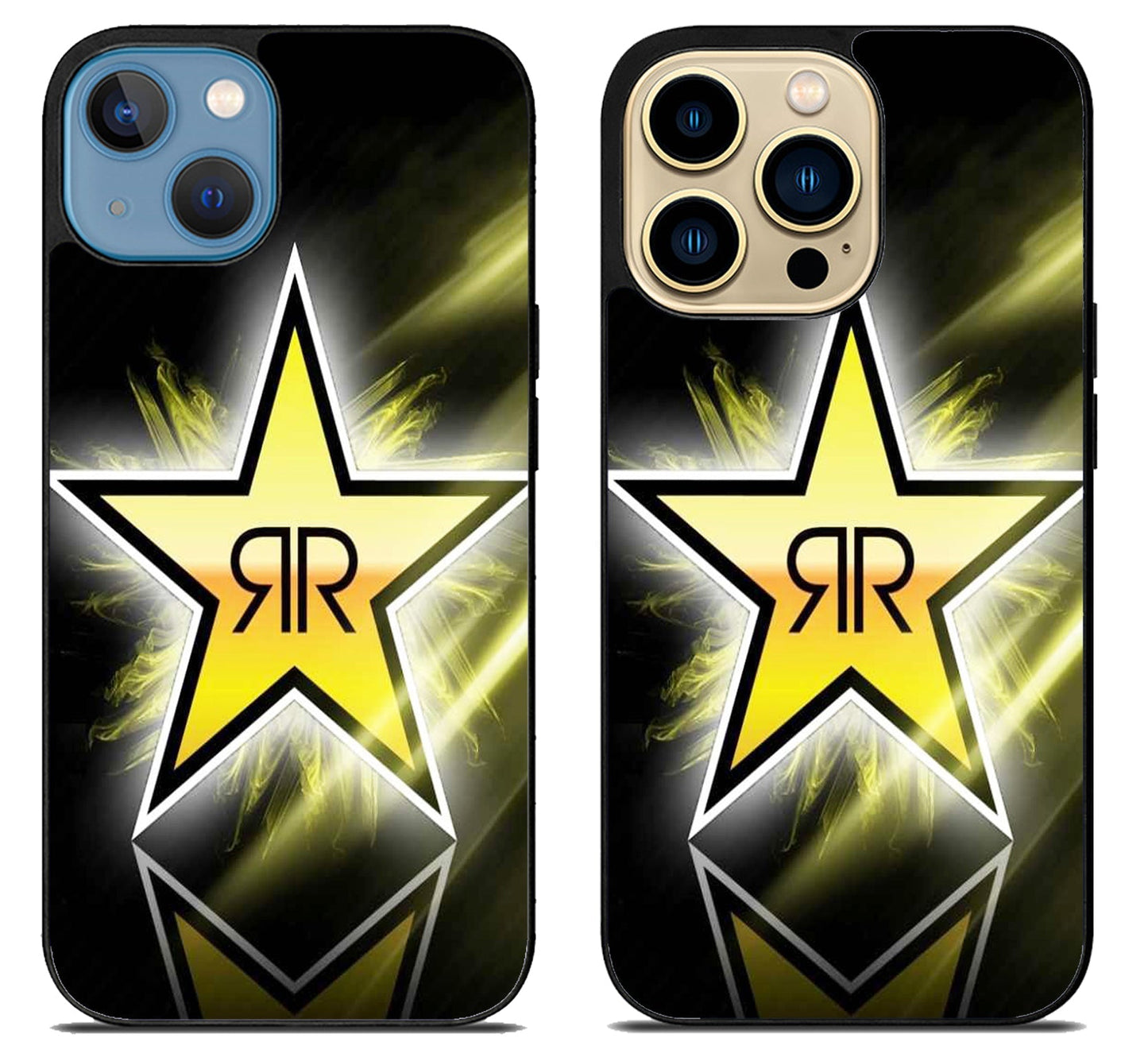 Rockstar Logo Background iPhone 14 | 14 Plus | 14 Pro | 14 Pro Max Case