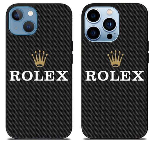 Rolex Black Carbon iPhone 13 | 13 Mini | 13 Pro | 13 Pro Max Case