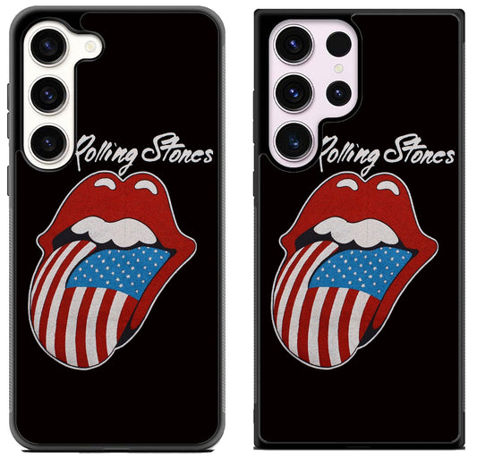 Rolling Stones Black Samsung Galaxy S23 | S23+ | S23 Ultra Case