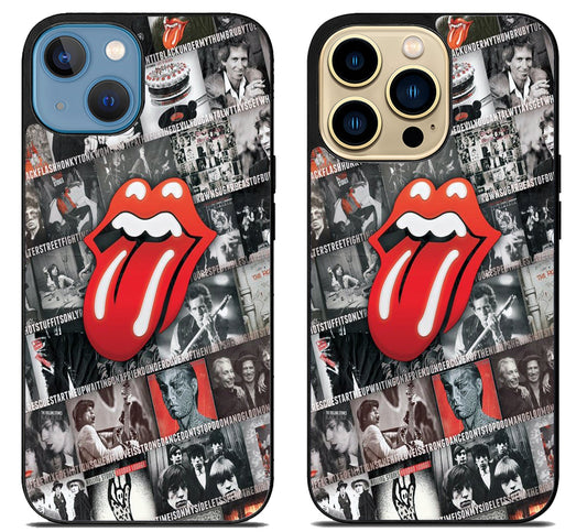 Rolling Stones Collage iPhone 14 | 14 Plus | 14 Pro | 14 Pro Max Case