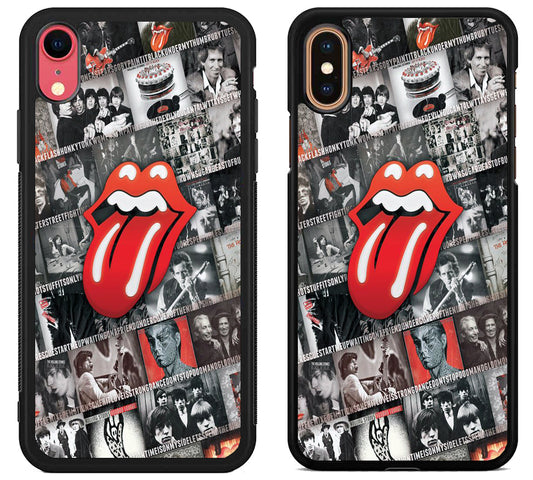 Rolling Stones Collage iPhone X | Xs | Xr | Xs Max Case
