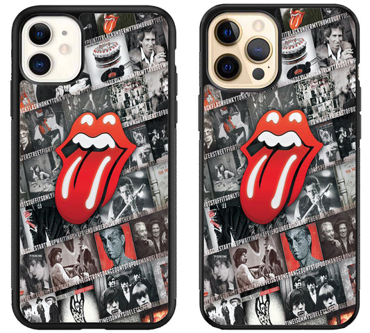 Rolling Stones Collage iPhone 12 | 12 Mini | 12 Pro | 12 Pro Max Case