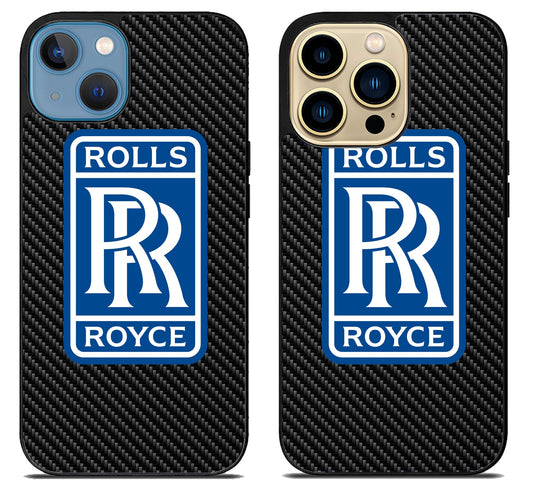 Rolls Royce Blue Carbon iPhone 14 | 14 Plus | 14 Pro | 14 Pro Max Case