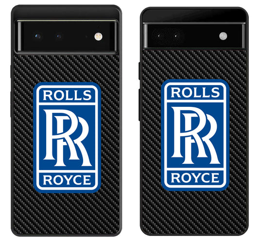 Rolls Royce Blue Carbon Google Pixel 6 | 6A | 6 Pro Case