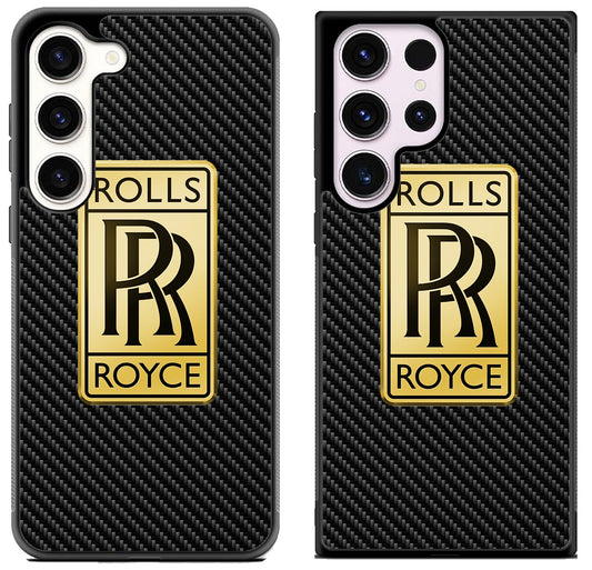 Rolls Royce Gold Carbon Samsung Galaxy S23 | S23+ | S23 Ultra Case