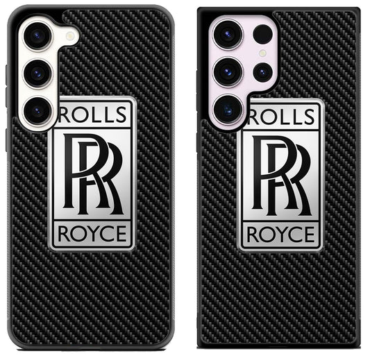 Rolls Royce Logo Carbon Samsung Galaxy S23 | S23+ | S23 Ultra Case